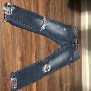 Flying monkey skinny jeans